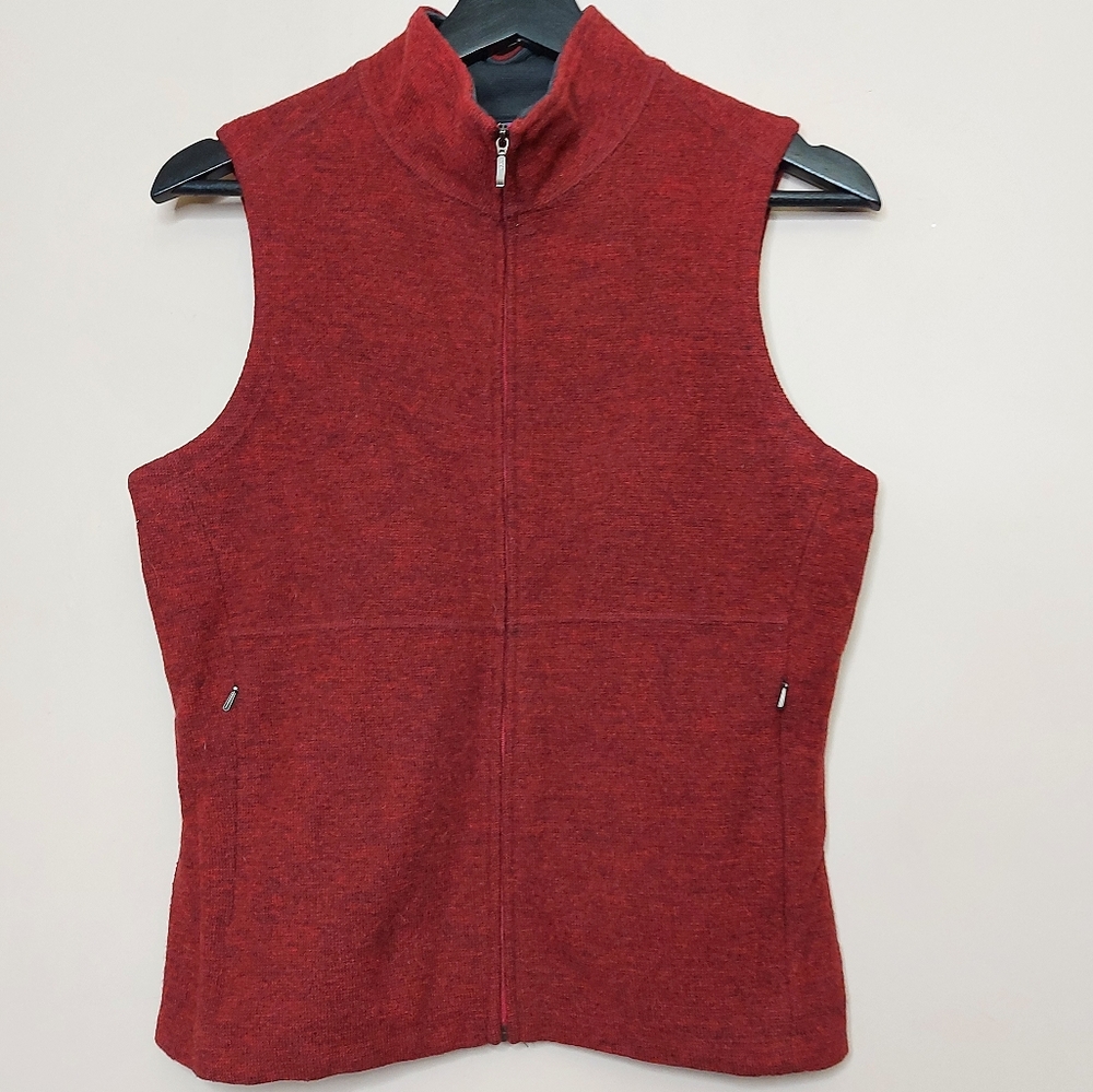 Ibex Women's Red Sweater Vest